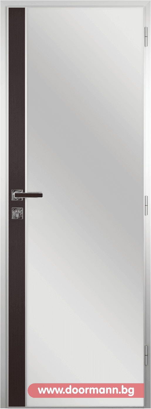 GRADDE - цвят Орех Рибейра Алуминиева врата за баня