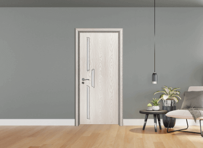 Интериорна врата Efapel плътен модел 4568p цвят бяла мура
