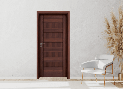 Интериорна врата Gradde Aaven, цвят Шведски дъб, плътен модел