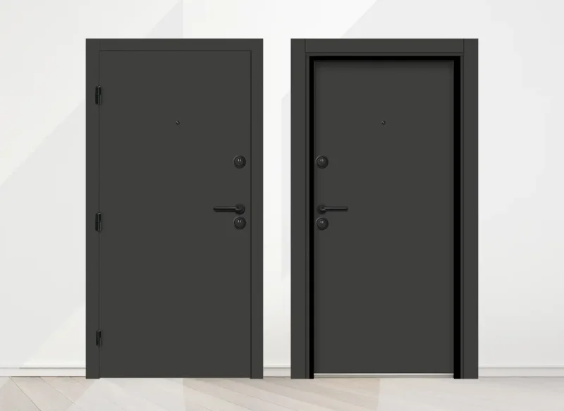 Входна Врата Unison Design цвят Антрацит в наличност 2sides