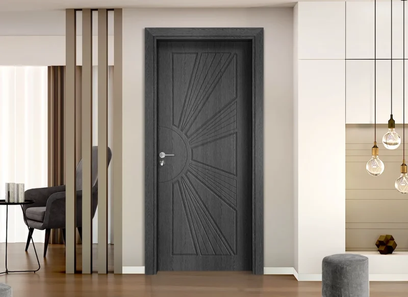 Интериорна врата Gama, модел 204p - цвят Сив кестен