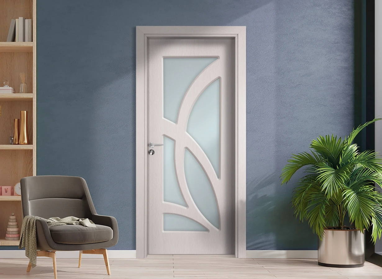 Интериорна врата Gama 208, цвят Перла