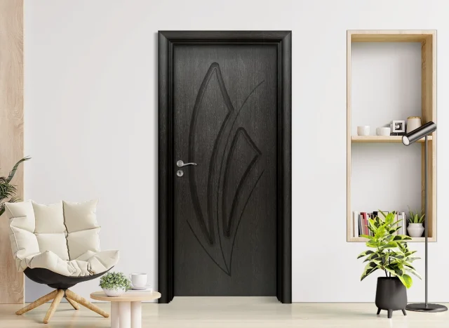 Интериорна врата Efapel 4553p - цвят Черна мура