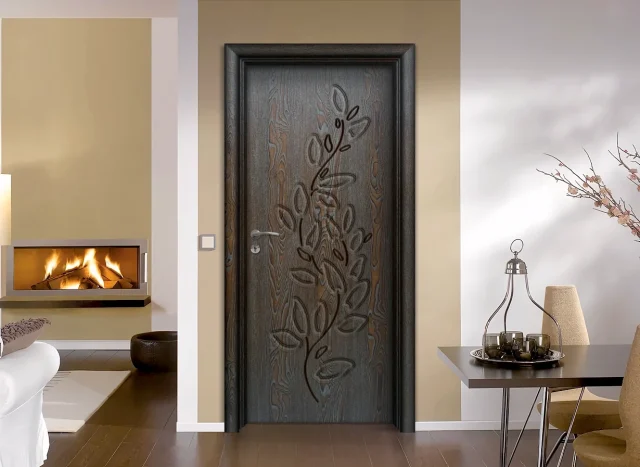 Интериорна врата Efapel 4565p - цвят Палисандър